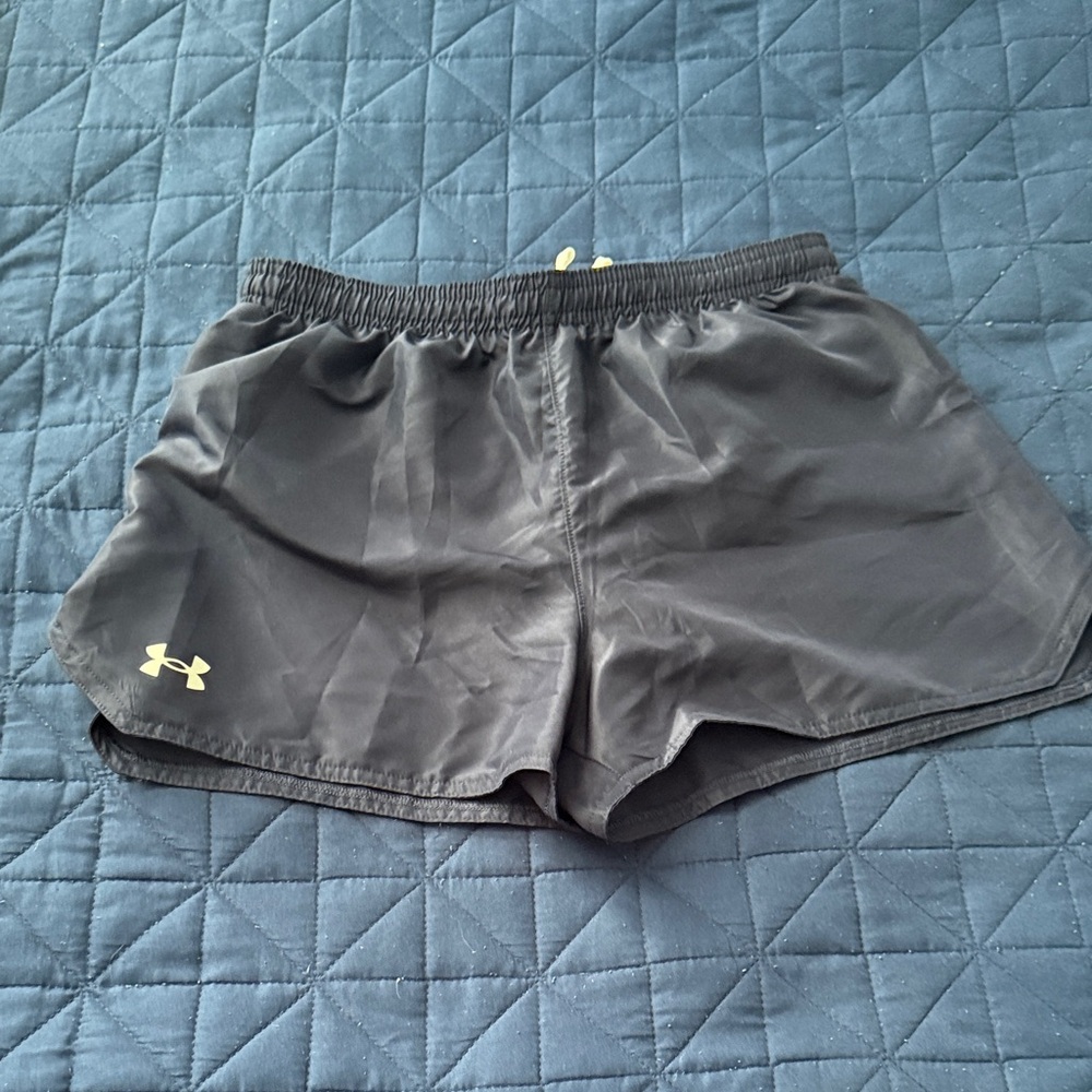 Women Under Armour Charcoal Running Shorts